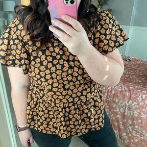 NWT Who What Wear Blouse